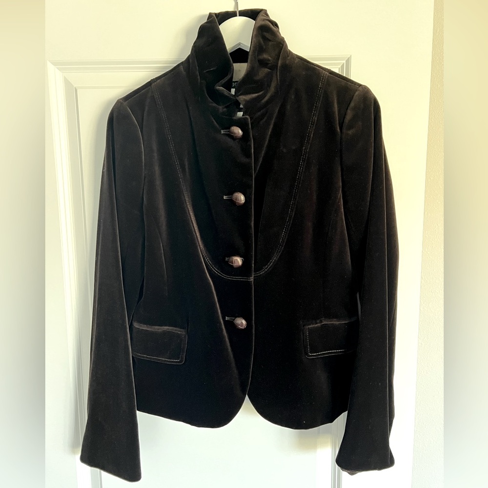 J. Crew chocolate brown blazer size 6